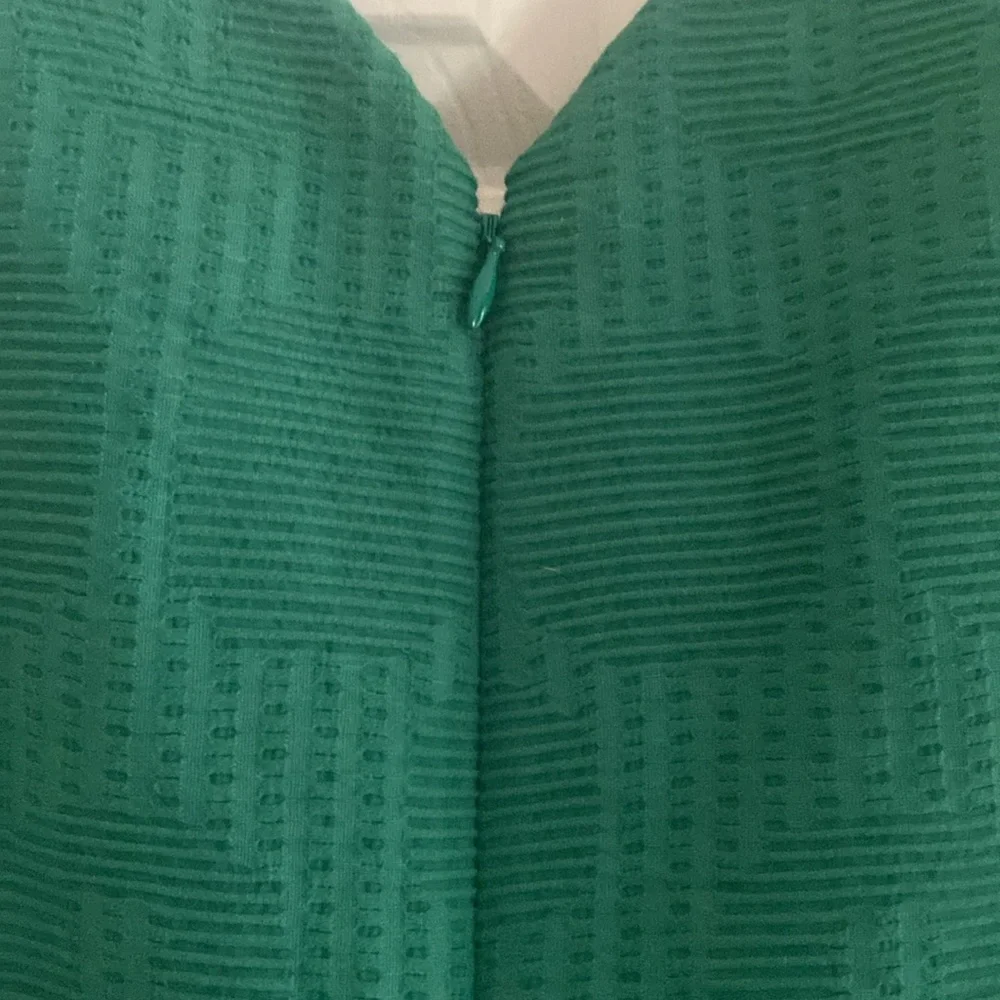 J. Crew Green Lined Size 8 Sleeveless Dress - Picture 4 of 10